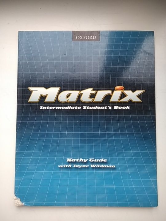 Книга учебник Matrix students book intermediate