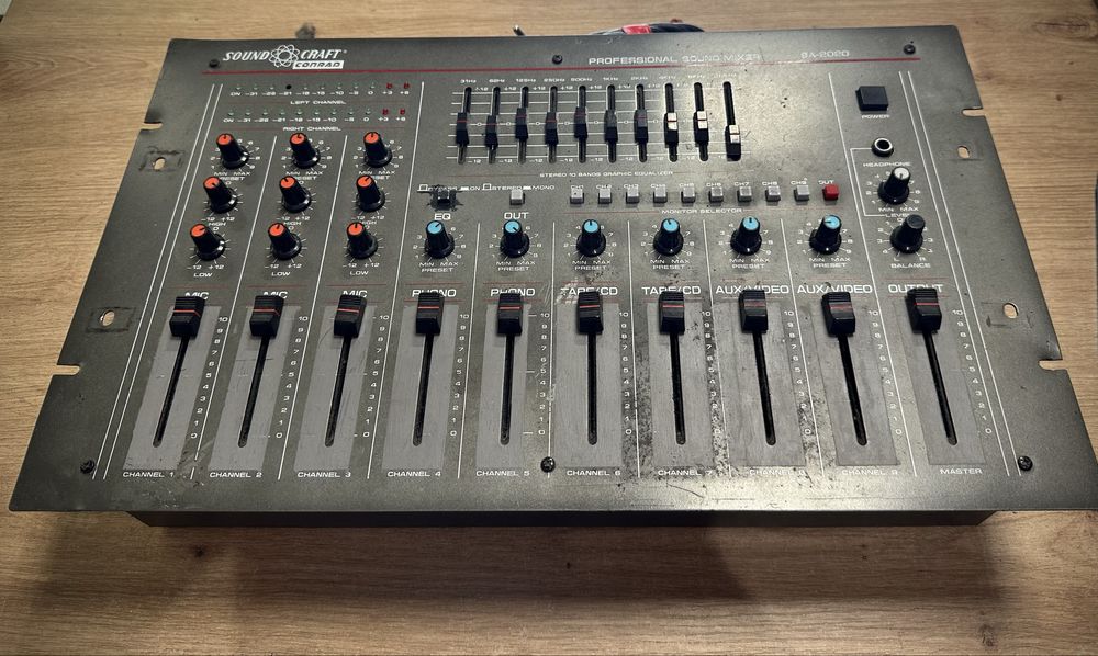 Mixer Sound Craft Conrad SA-2020 - otoLombard Lumik Kalisz
