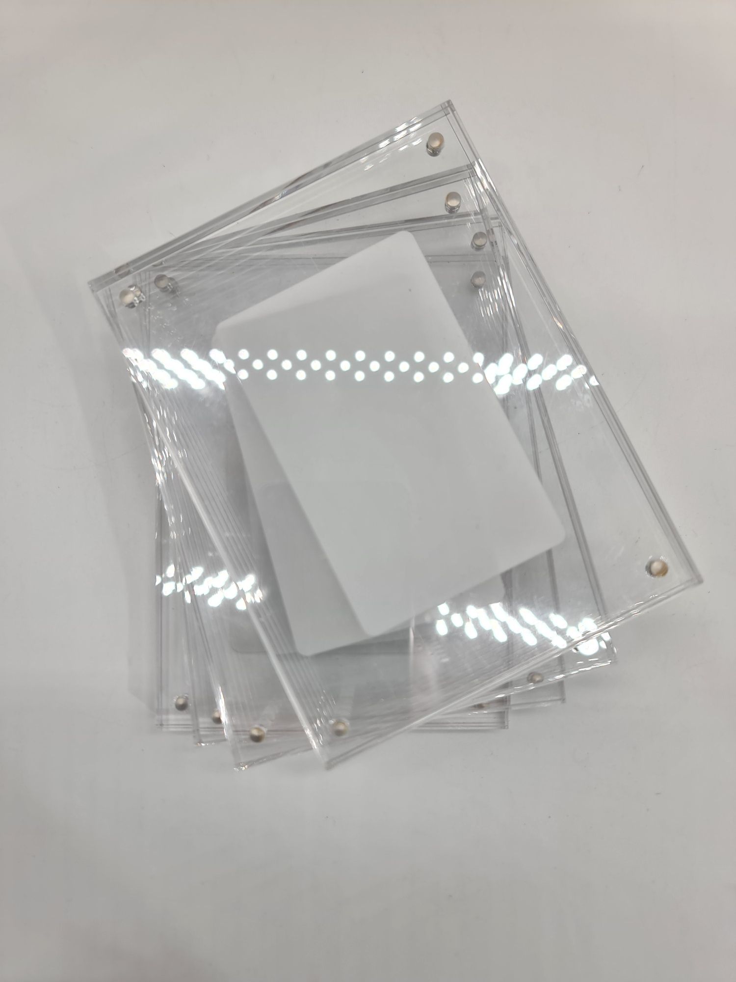Moldura para fotografia transparente 10x13 - Novo