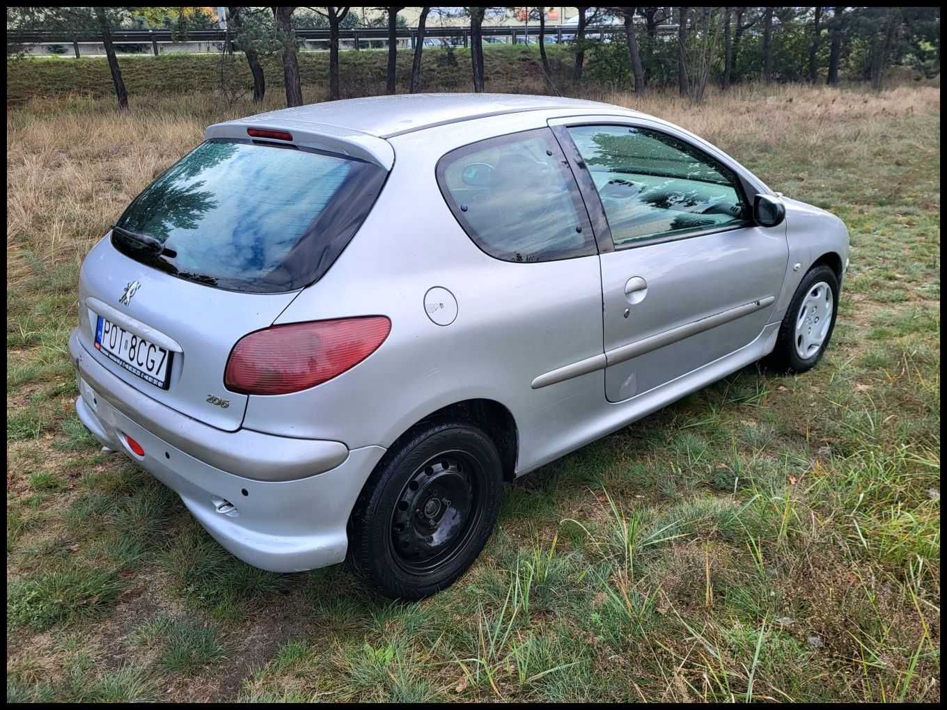 Peugeot 206 1.4 diesel, oplaty 2024, klima okazja transport,