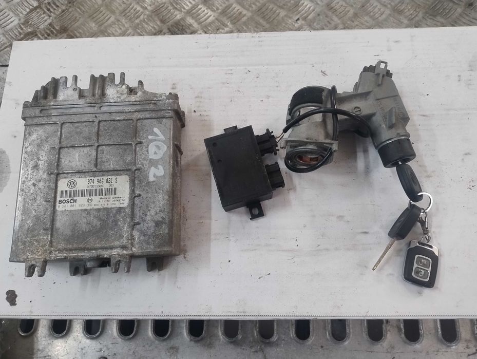 vw t4 zestaw startowy sterownik stacyjka 2,5tdi 96-98