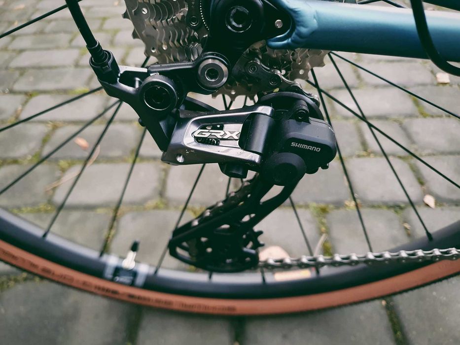 Romet Aspre 3.0, niebieski, rozm. 48, 56, gravel, shimano grx