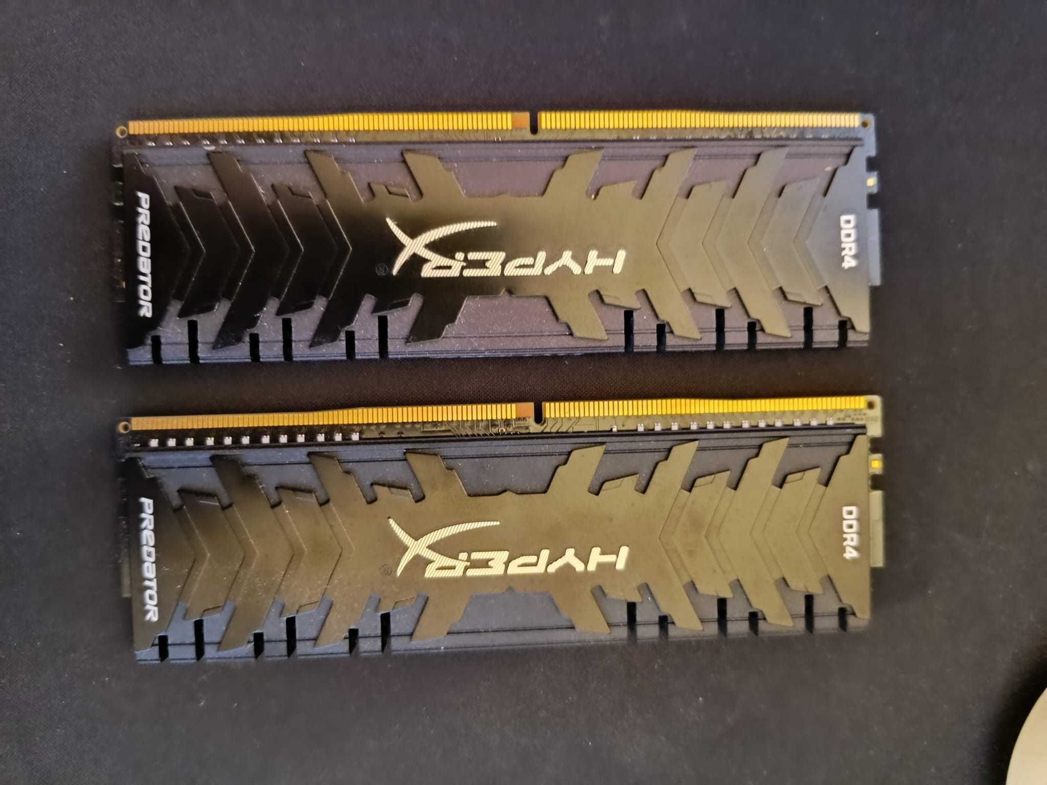 Memória RAM HyperX Predator DDR4 16Gb (2x8Gb) (USADO)