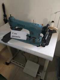 Máquina de costura Singer 331 industrial coser peles.