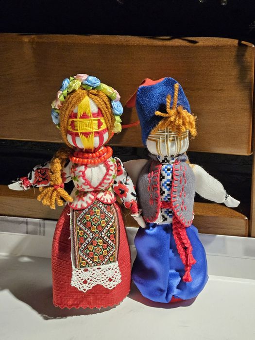 Лялька мотанка сім'я. Оберіг. Подарунок український