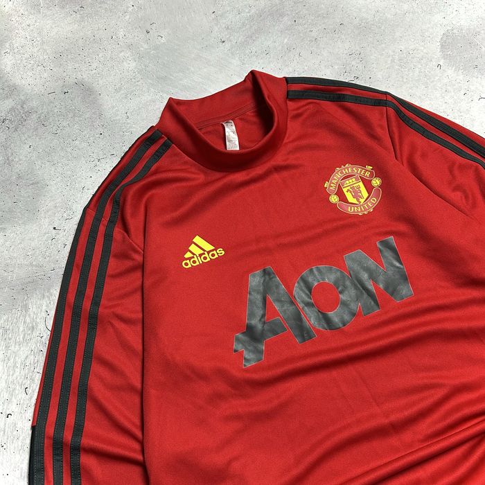 Adidas Manchester United Jersey Longsleeve,Лонгслів Адідас МЮ