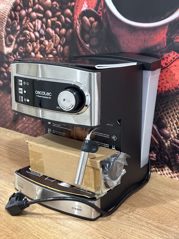Ekspres kolbowy CECOTEC Power Espresso 20 gwarancja
