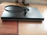 DVD de marca Toshiba de cor preta