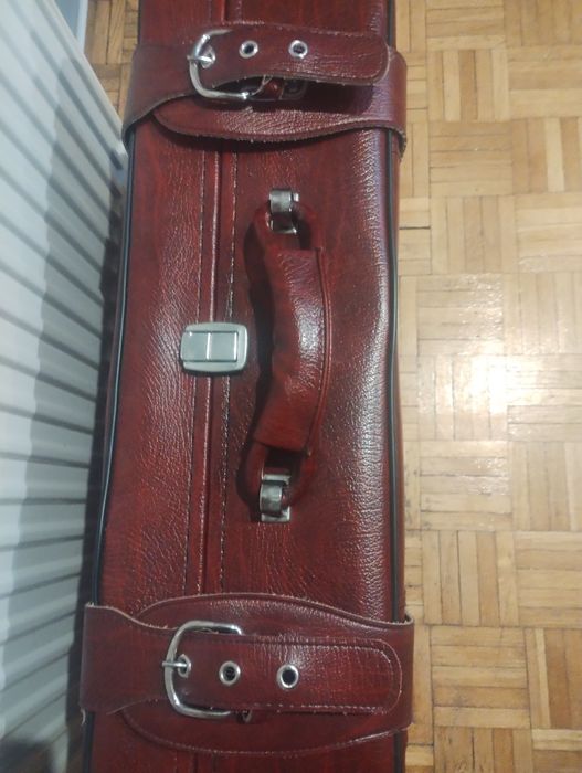 Walizka skorzana retro