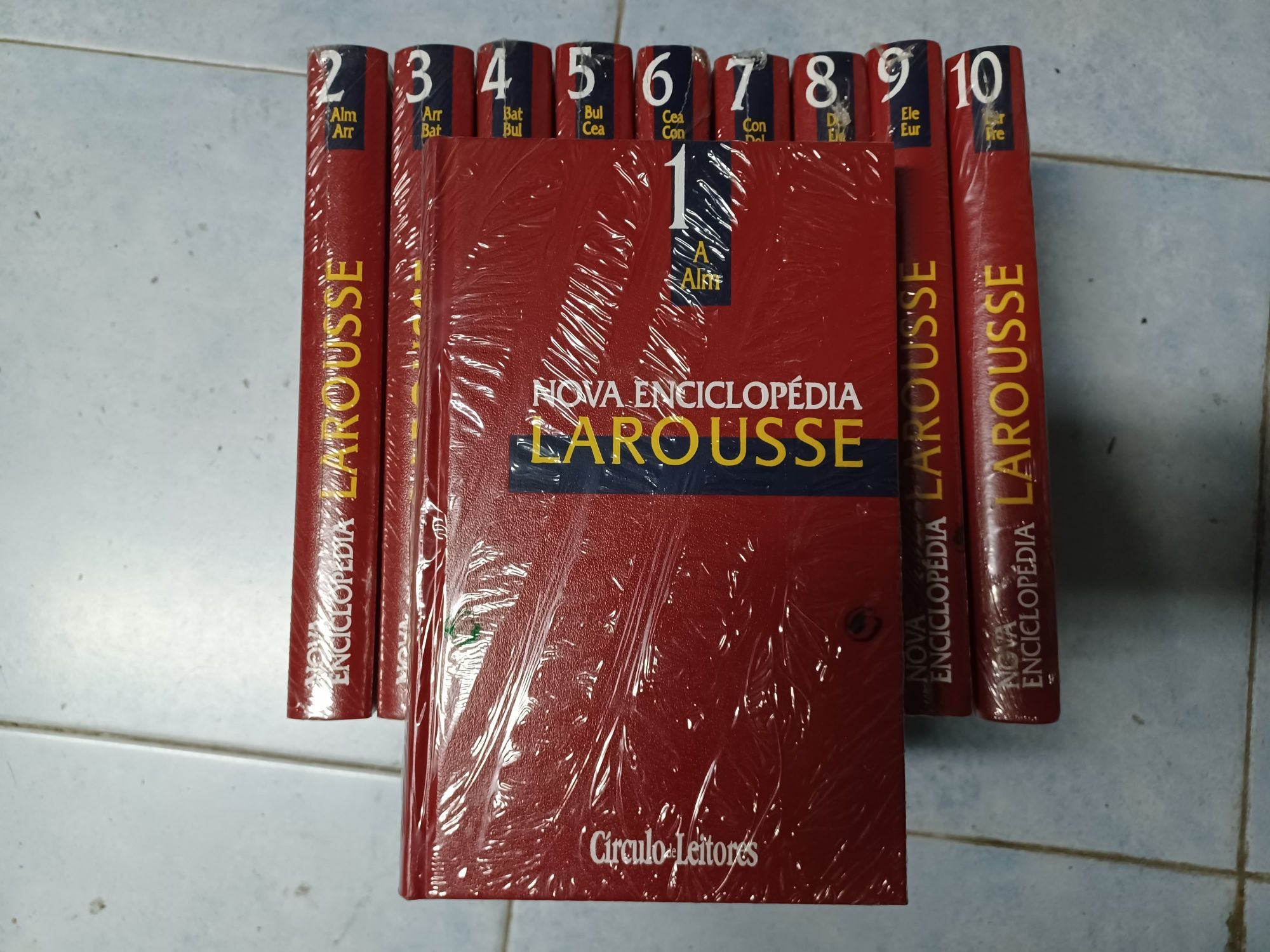 Enciclopédia Larousse 10 volumes