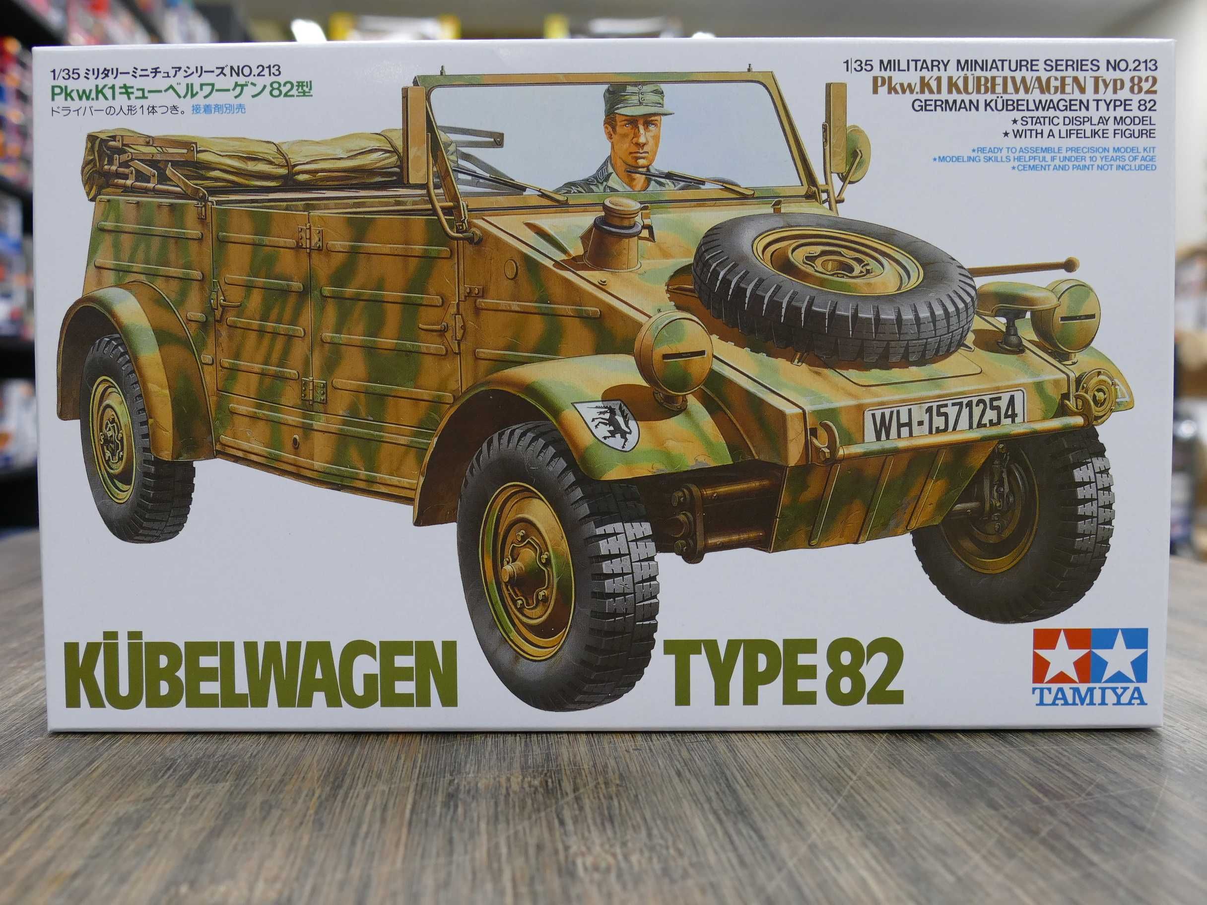 Nowy Tamiya Nr. 35213 German Kübelwagen Type 82 1:35 Wrocław