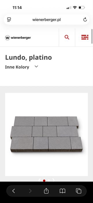 Kostka LUNDO Platino