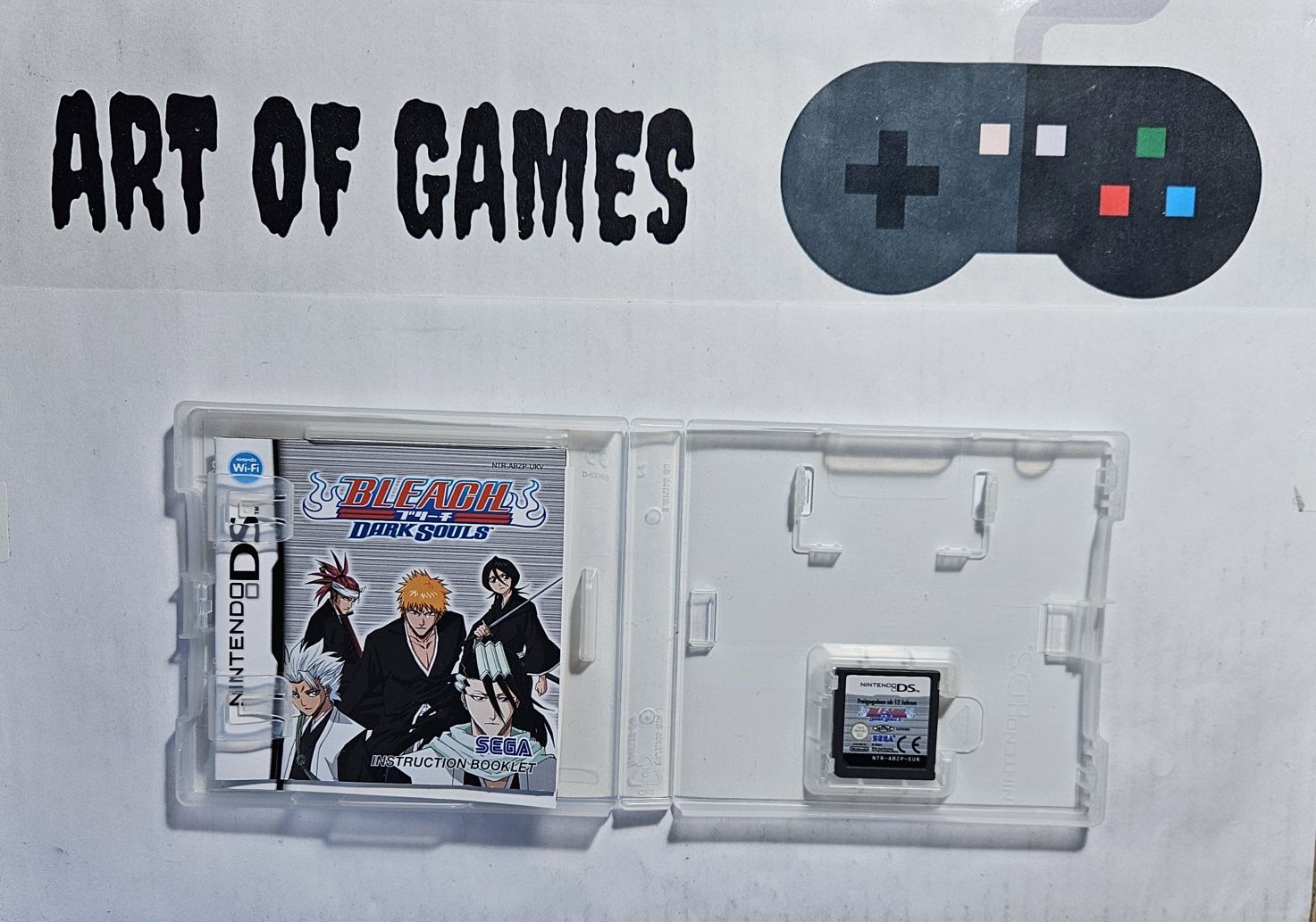 Bleach Dark Souls Nintendo DS 3DS Komplet 3xA BDB