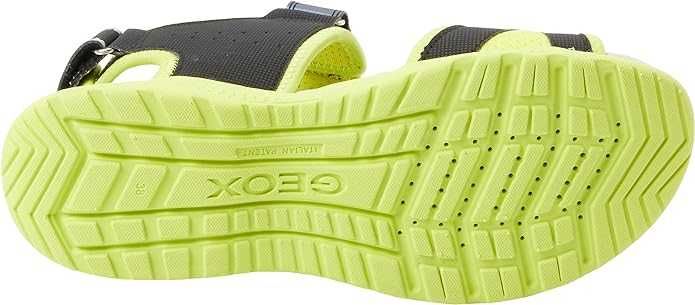 Сандалі Geox Splush, 38, 39 євро, Lime Black