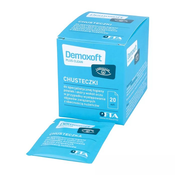 Demoxoft clean plus 100szt bez org pudelka