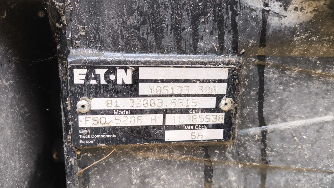 Skrzynia biegów MAN EATON FSO 5206H stan bd