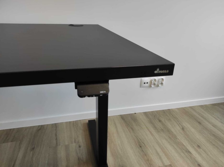 Biurko elektryczne MARO 180x90 cm – regulacja wysokości, ergonomiczne