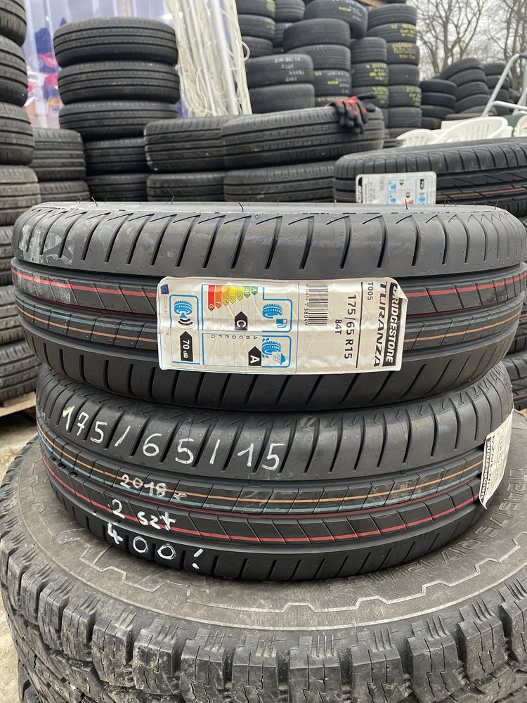 2 Nowe opony Letnie Bridgestone Turanza T005 175/65/15 2018r. Okazja!