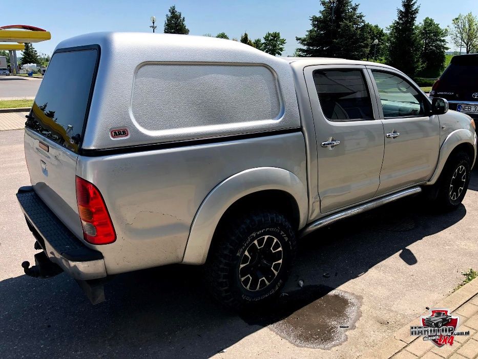 Zabudowa ARB Toyota Hilux bez szyb podwyższana hardtop canopy