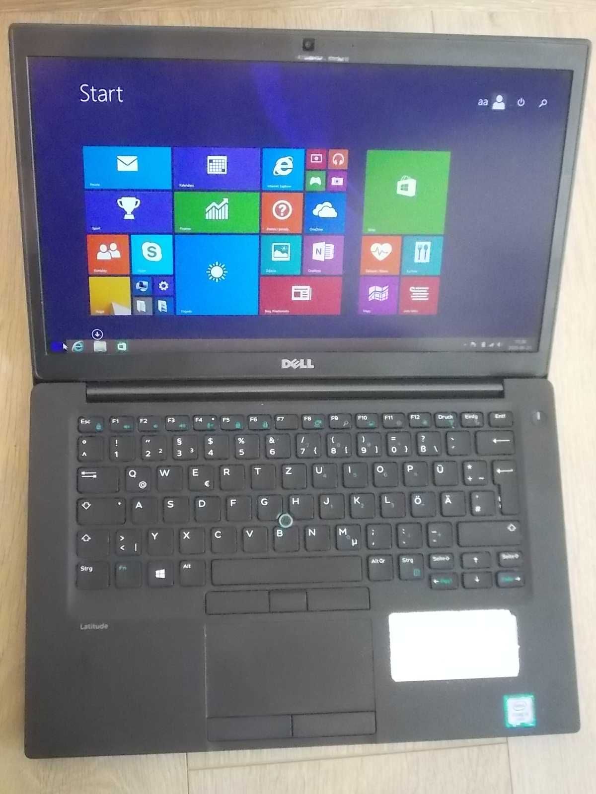 Dell Latitude 7480 Core i5-6300U 8GB DDR4 256GB SSD