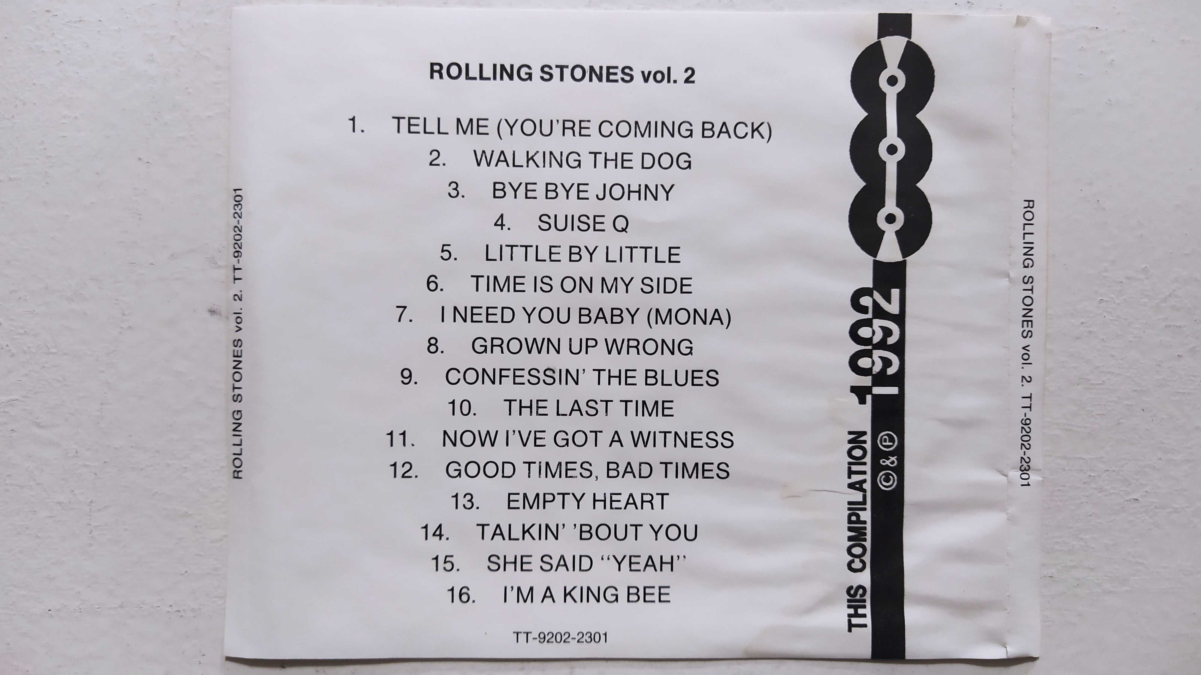Rolling Stones Volume 2 Made in Czeslovakia 1992 płyta Cd