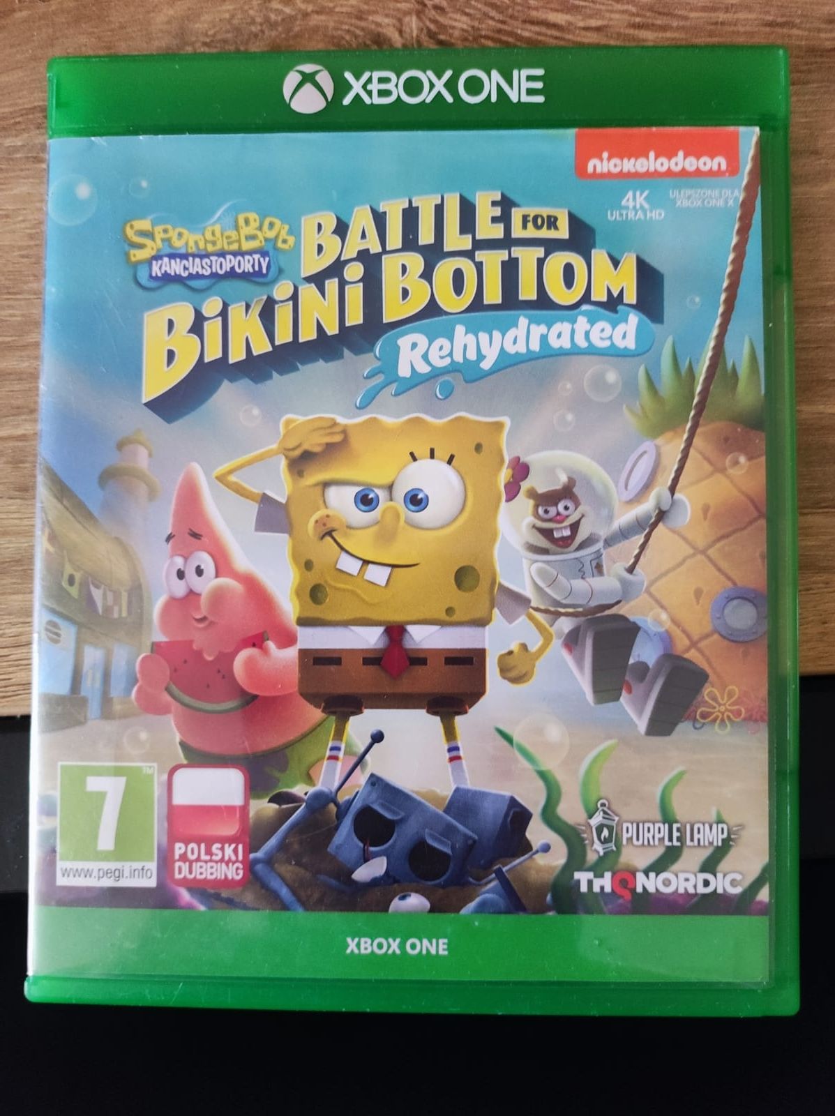 Gra SpongeBob Xbox One pl