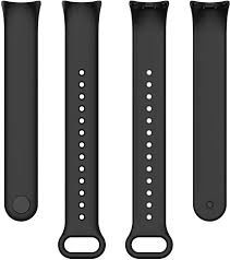 Ремешок , браслет для XIAOMI Mi Band 8, 9 силикон чёрный.
