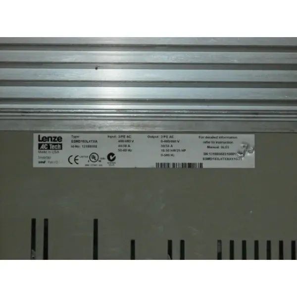 Lenze 8200. 3kw  7.5 kw 11kw 18 kw 
w stanie sprawnym.