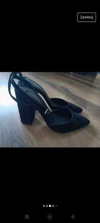 Buty damskie zamszowe na obcasie 38 Shoes