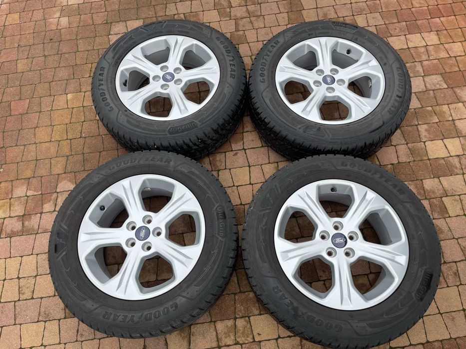 3905. Koła zimowe Ford Kuga III oryginał 5x108 225/65/17 Goodyear 22r