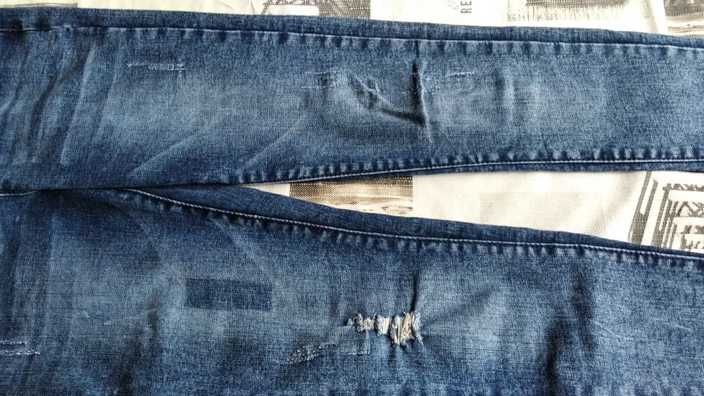 Spodnie jeansowe dziewczęce 158