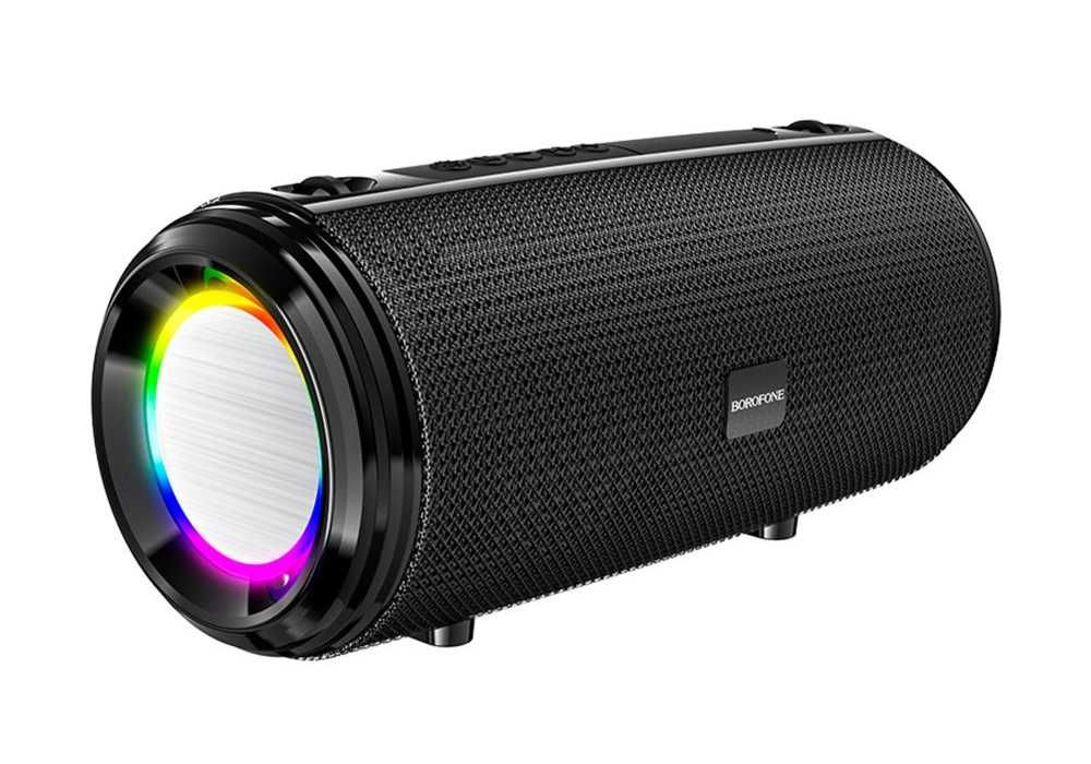Портативна Bluetooth колонка з підсвічуванням Borofone BR13 (black)