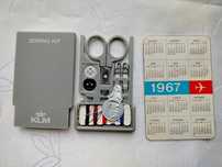 KLM kalendarzyk listkowy 1967 + niezbędnik