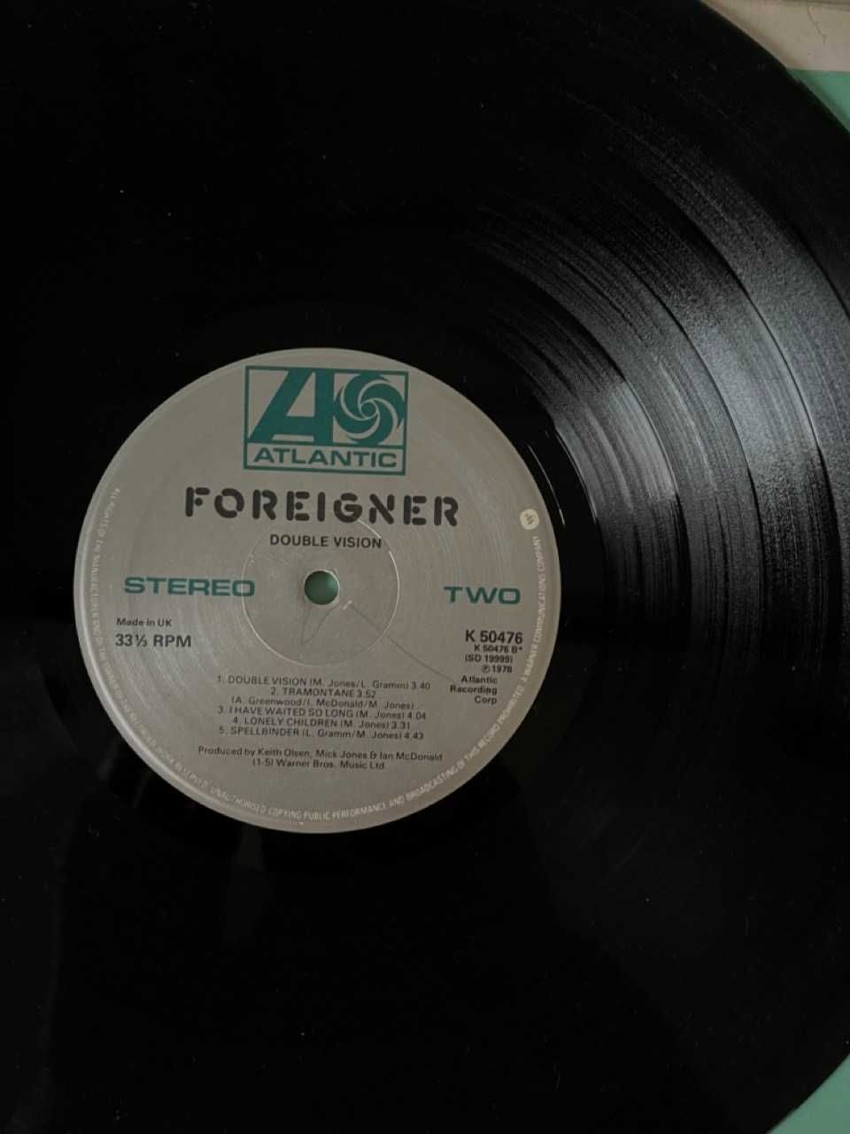 Foreigner - Double Vision - płyta LP