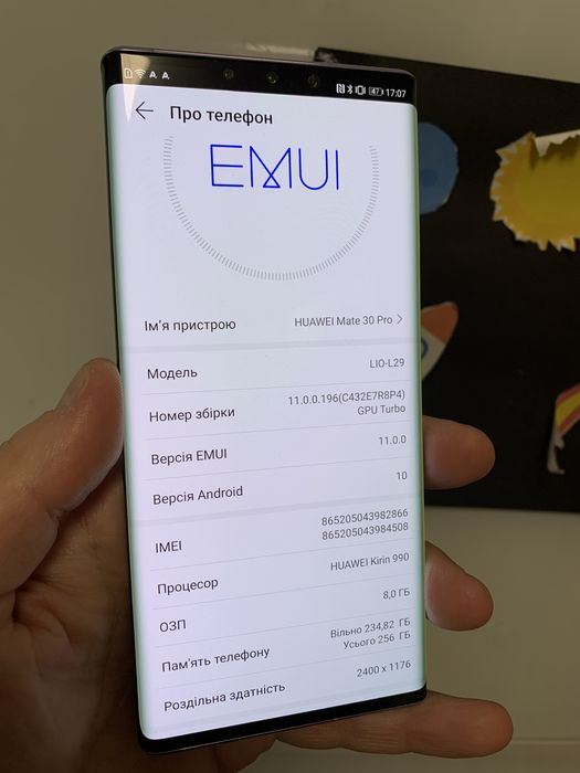 Huawei MATE 30Pro 8/256 Space Silver 6.53” 2Sim Neverlock