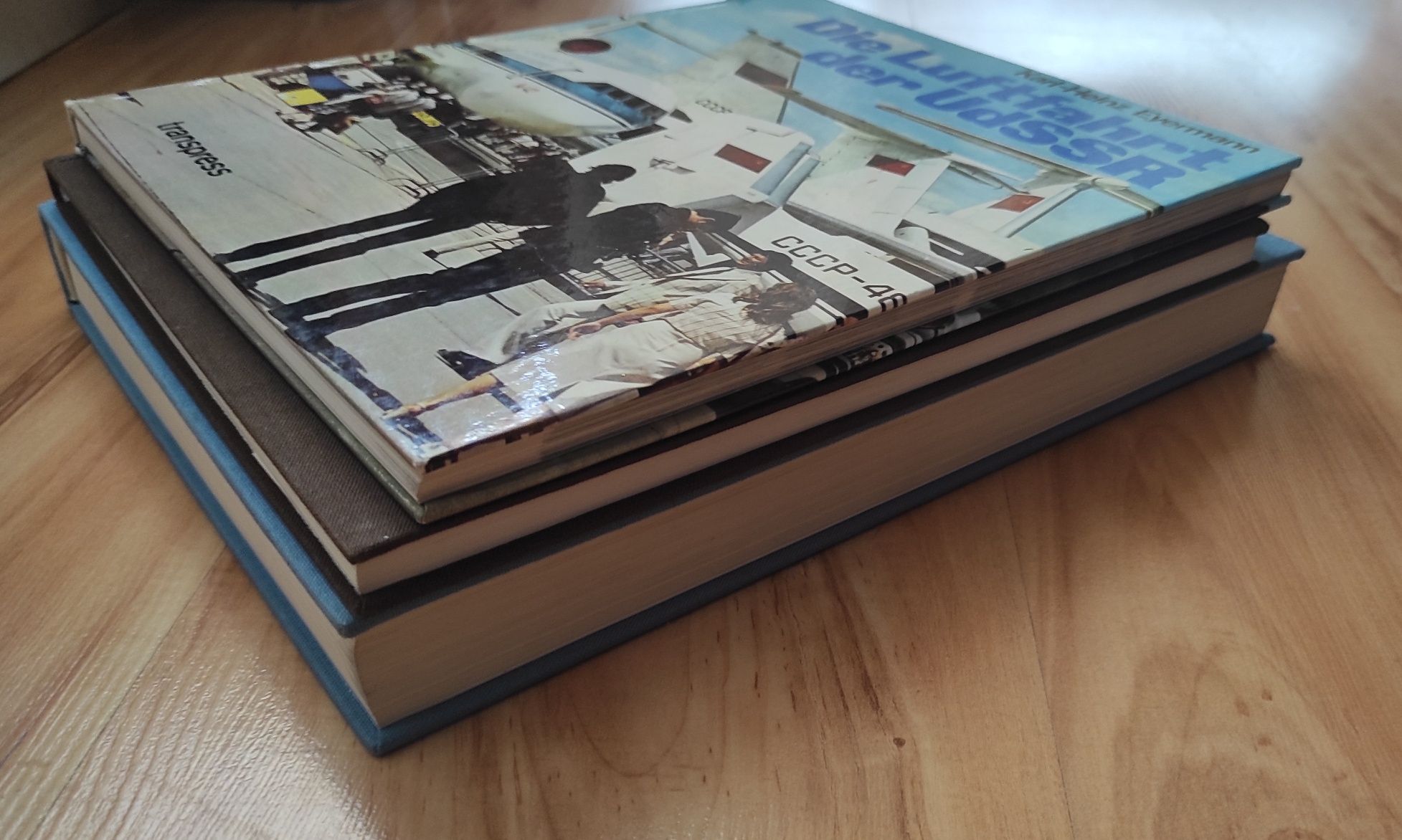 Stare albumy o samolotach w języku niemieckim, lotnictwo