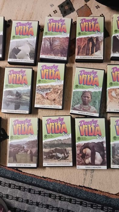 Coleção 26 VHS - Desafios da vida 5€ todos