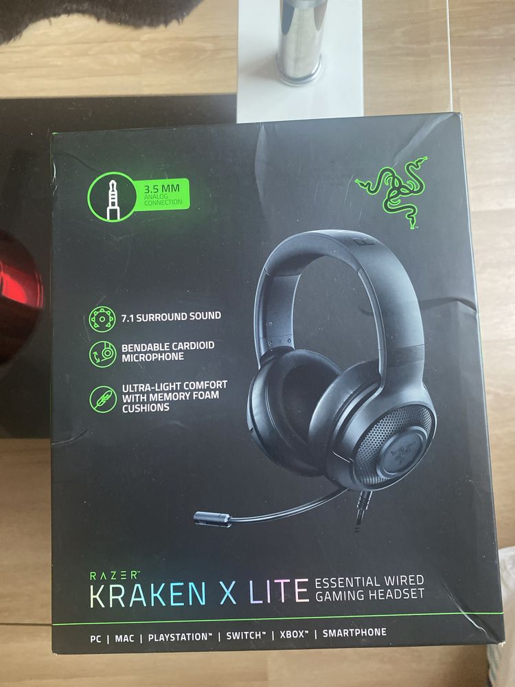 Razer kraken x lite NOWE