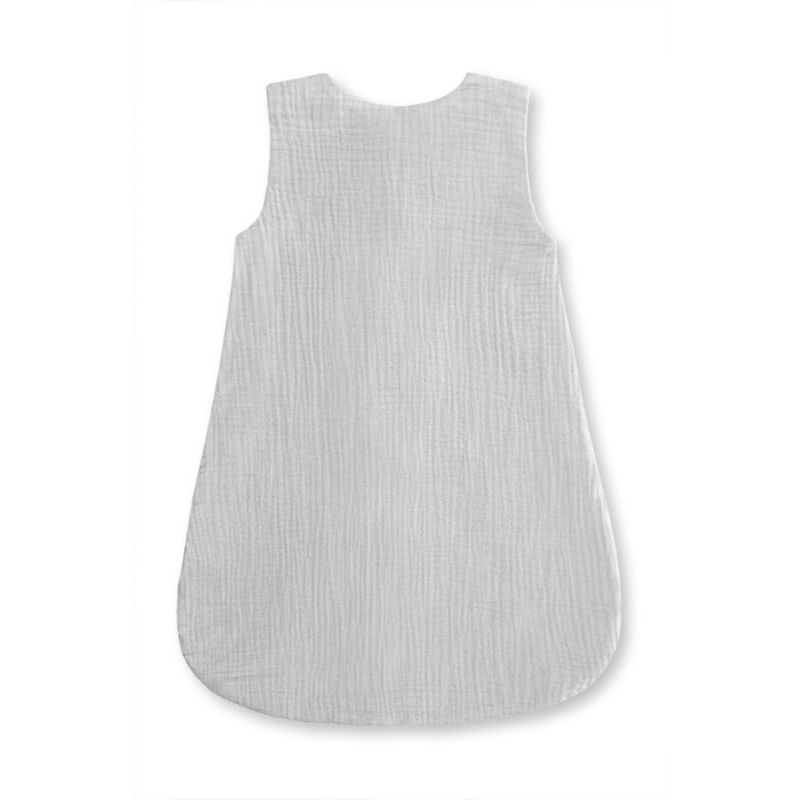 Dwustronny Śpiworek Muślinowy (0-4m) Dark Grey - Sleepee