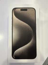Iphone 15 pro 128 gb natural titanium - nowy zaplombowany