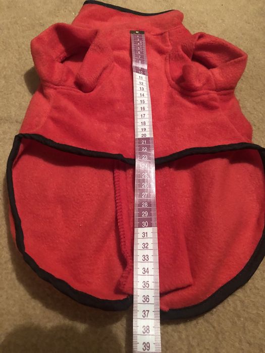 Одежда собаке курточка флисовая