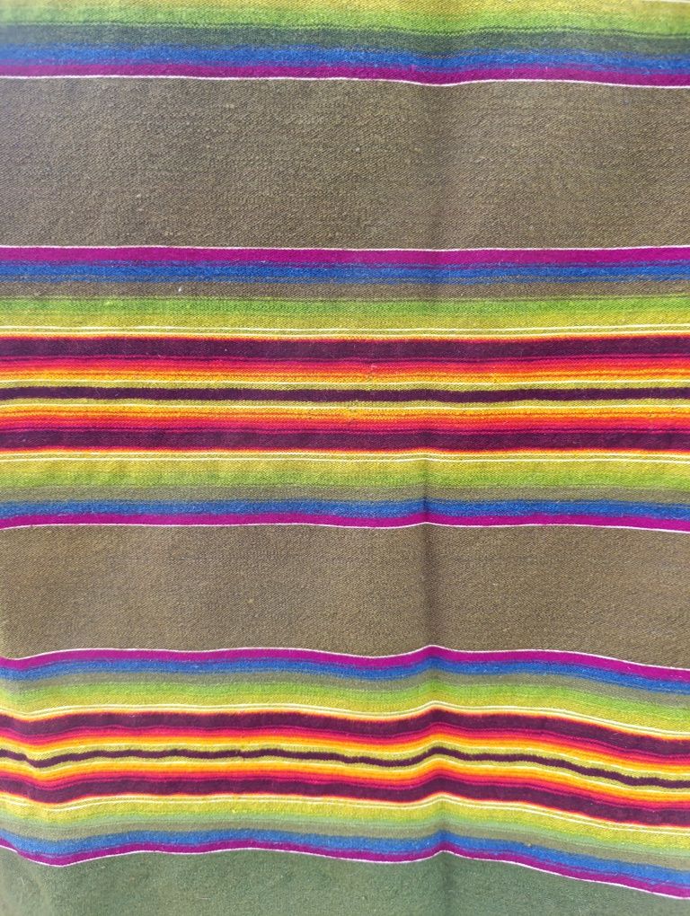 Kilim narzuta wełniak pasiak wełniany