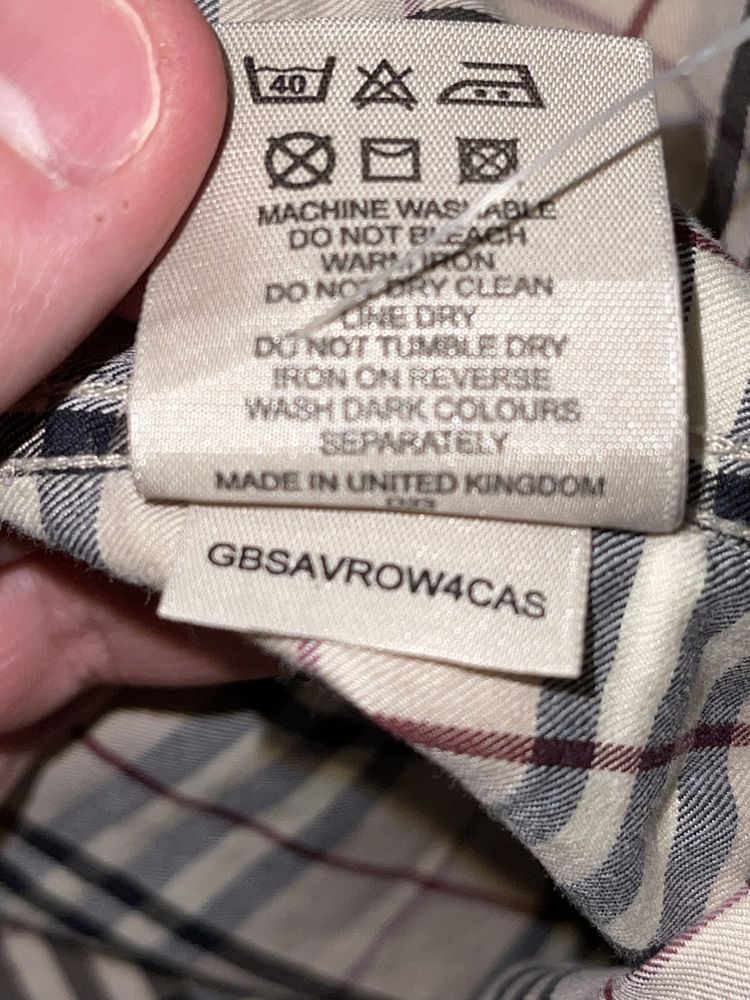 Мужская рубашка Burberry оригинал