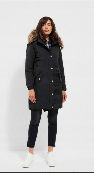 Kurtka parka czarna Moodo roz. S/M zimowa