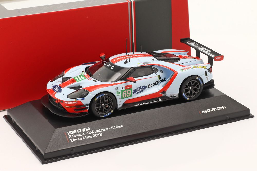 Miniaturas escala 1/43 Ford GT 24H Le Mans Novos Marca IXO