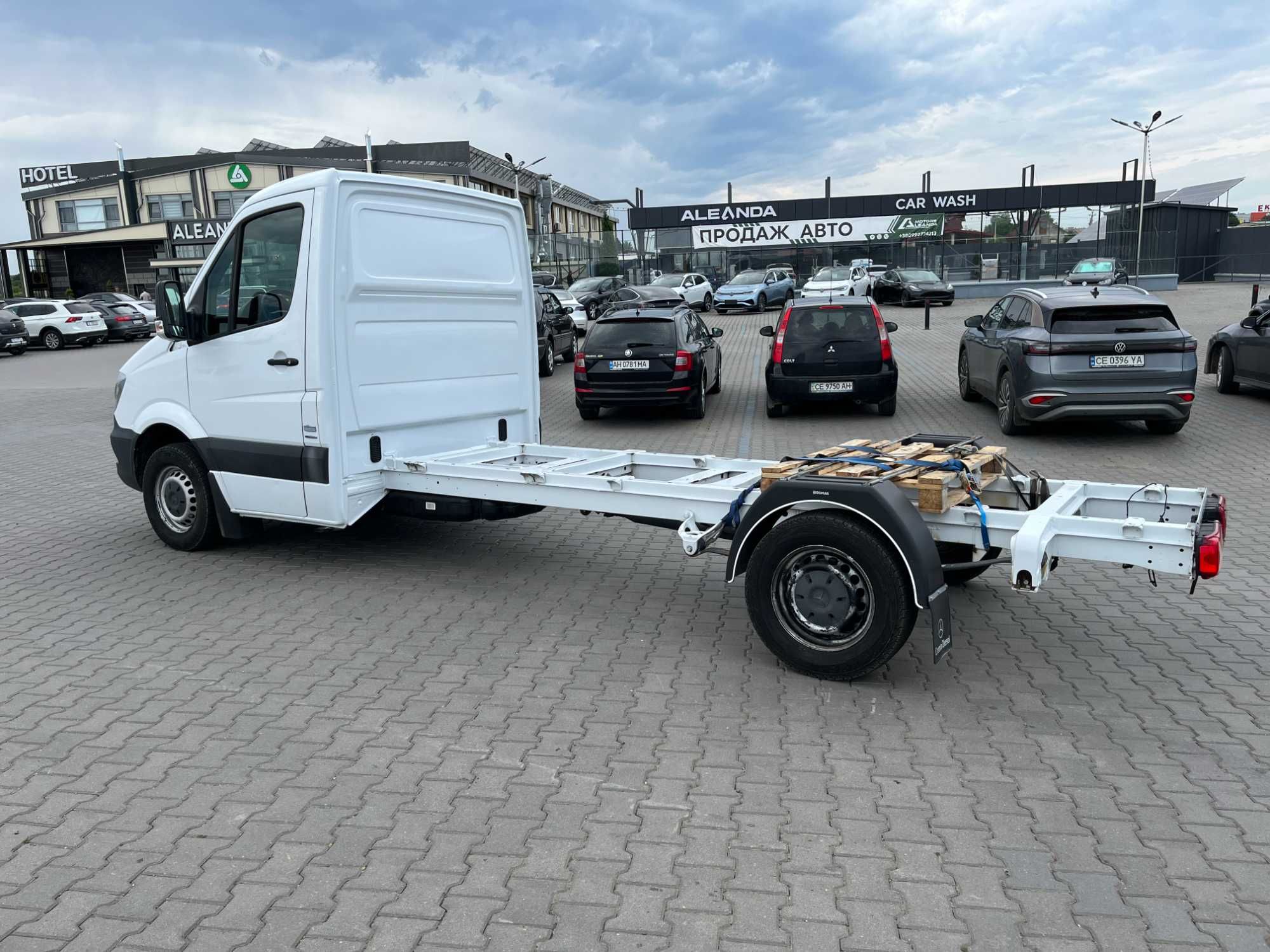 Mercedes Benz Sprinter платформа MAXI 316 120kW 147 тис.км. 2017р.в.