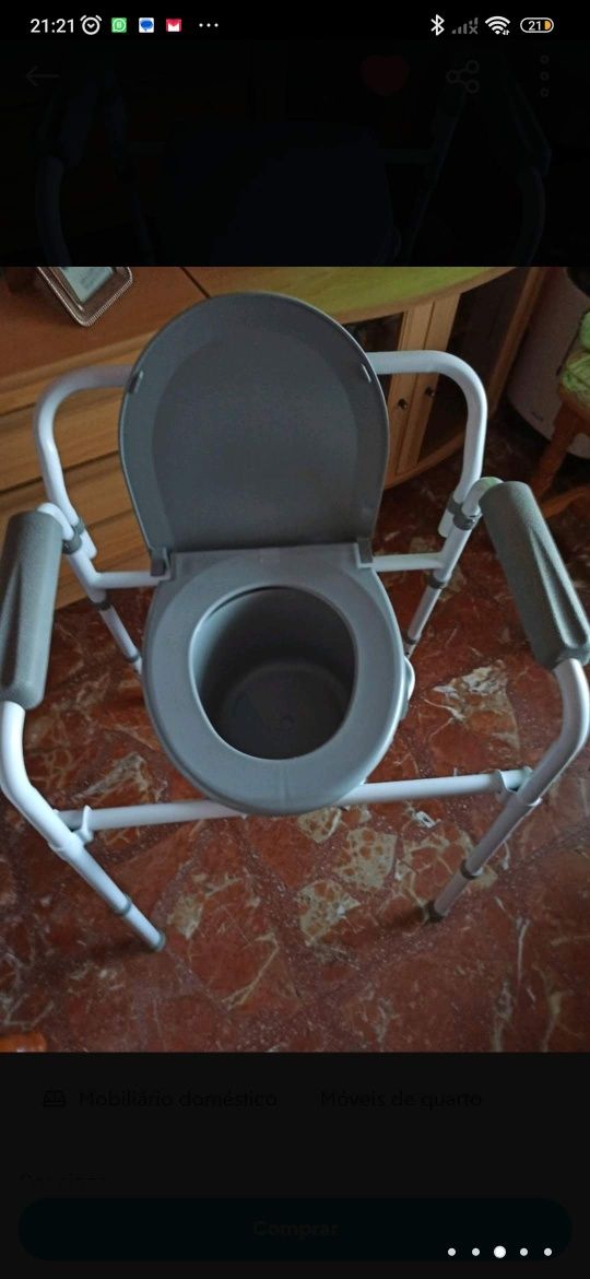 Cadeira sanitária WC/Banho
