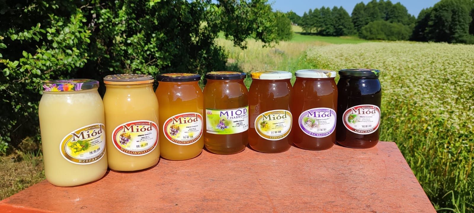Miód Pszczeli 2025, pyłek pszczeli, propolis, kit.