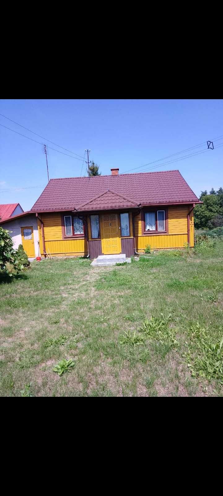 Dom jednorodzinny drewniany 80m2 Łaszczów