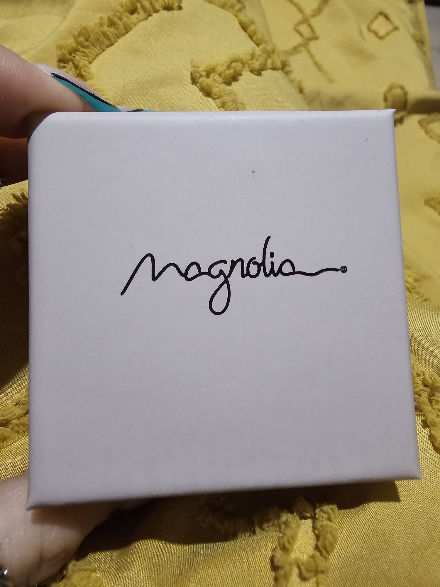 Anel Magnolia com pedra opala,tamanho 50